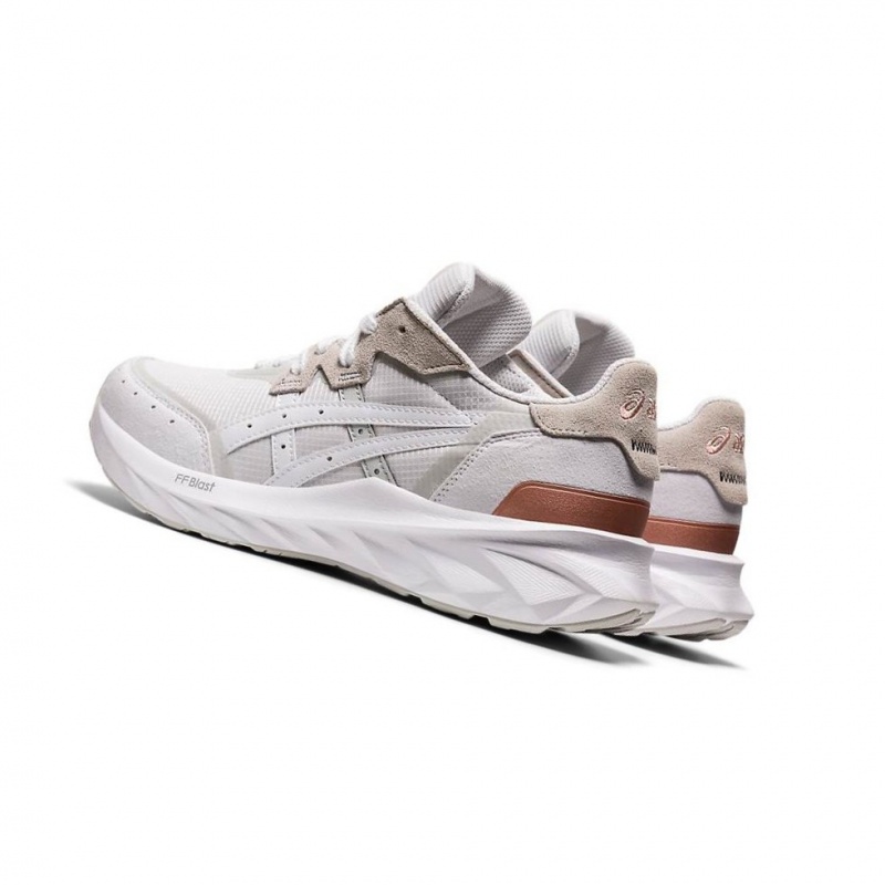 Basket Asics TARTHER BLAST Femme Blanche | GNPW64520