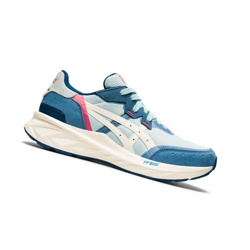 Basket Asics TARTHER BLAST Femme Turquoise Clair | SBZF15280