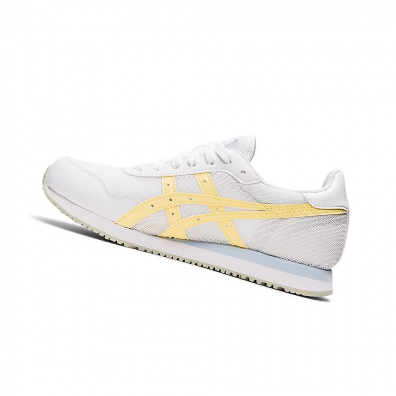 Basket Asics TIGER RUNNER Femme Blanche | HUVN64357