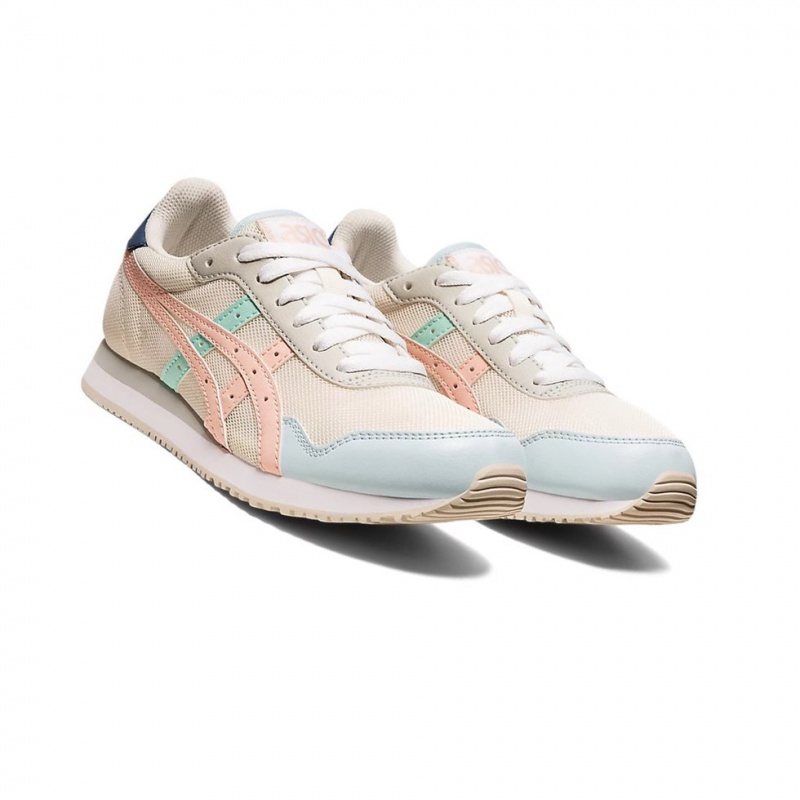 Basket Asics TIGER RUNNER Femme Blanche | WKSR84169