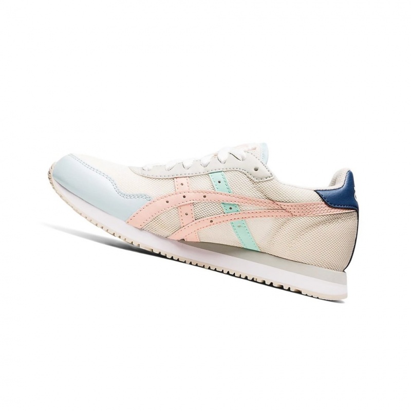 Basket Asics TIGER RUNNER Femme Blanche | WKSR84169