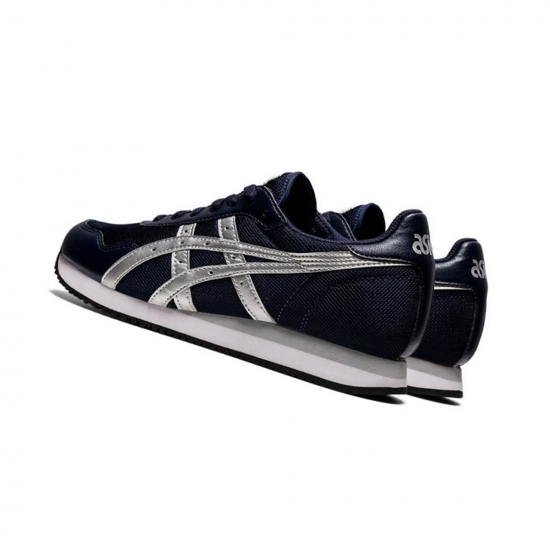 Basket Asics TIGER RUNNER Femme Bleu Foncé | FSJU68297