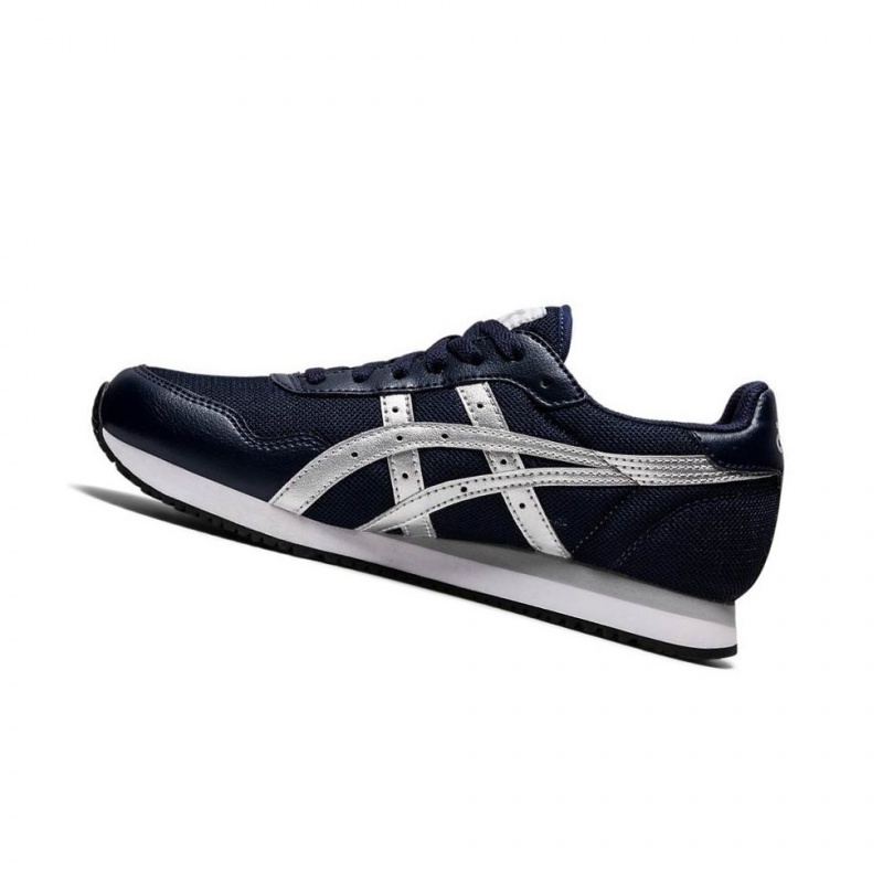 Basket Asics TIGER RUNNER Femme Bleu Foncé | FSJU68297