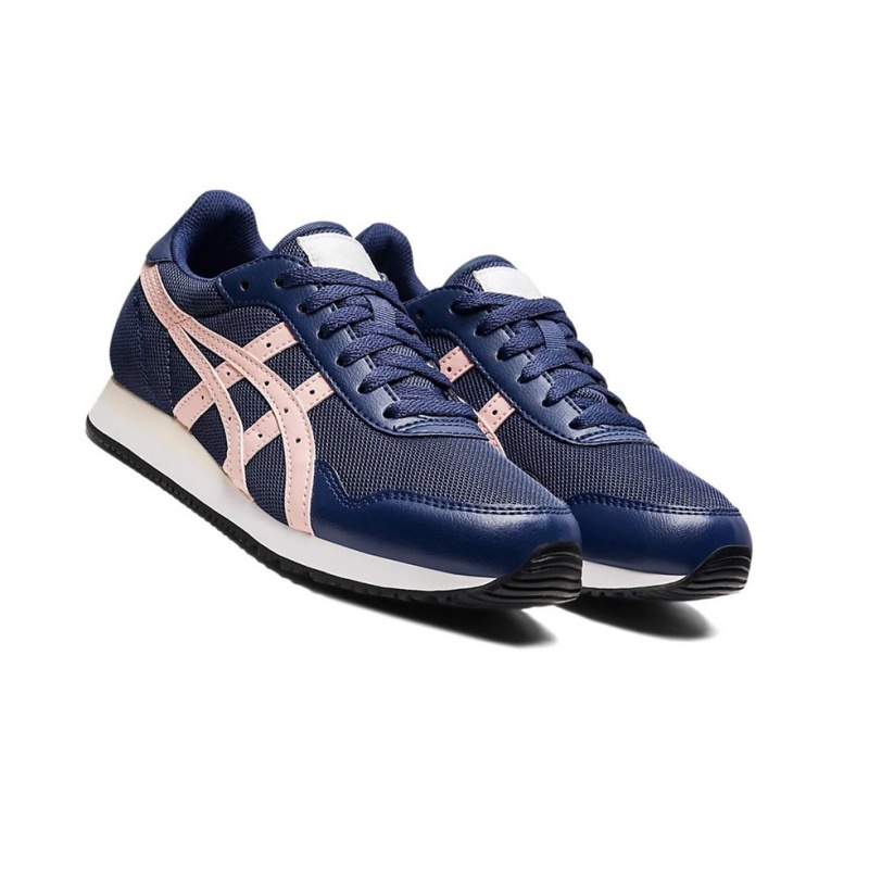 Basket Asics TIGER RUNNER Femme Bleu | OVDS98724