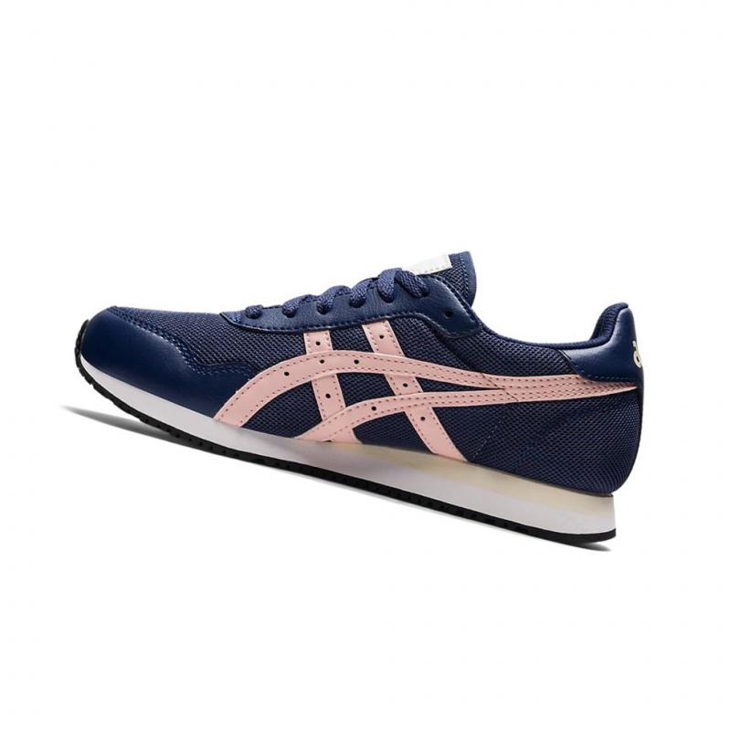 Basket Asics TIGER RUNNER Femme Bleu | OVDS98724