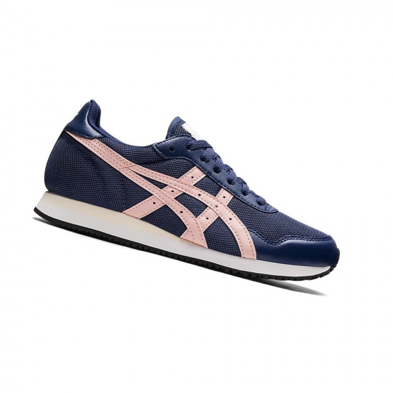 Basket Asics TIGER RUNNER Femme Bleu | OVDS98724