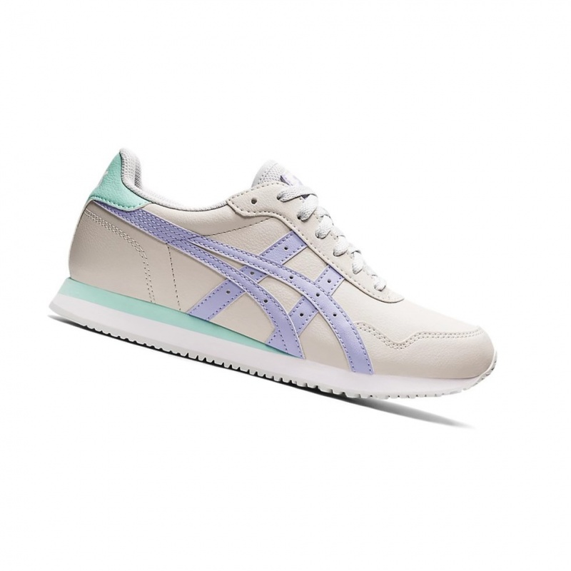 Basket Asics TIGER RUNNER Femme Grise | KUMV09246