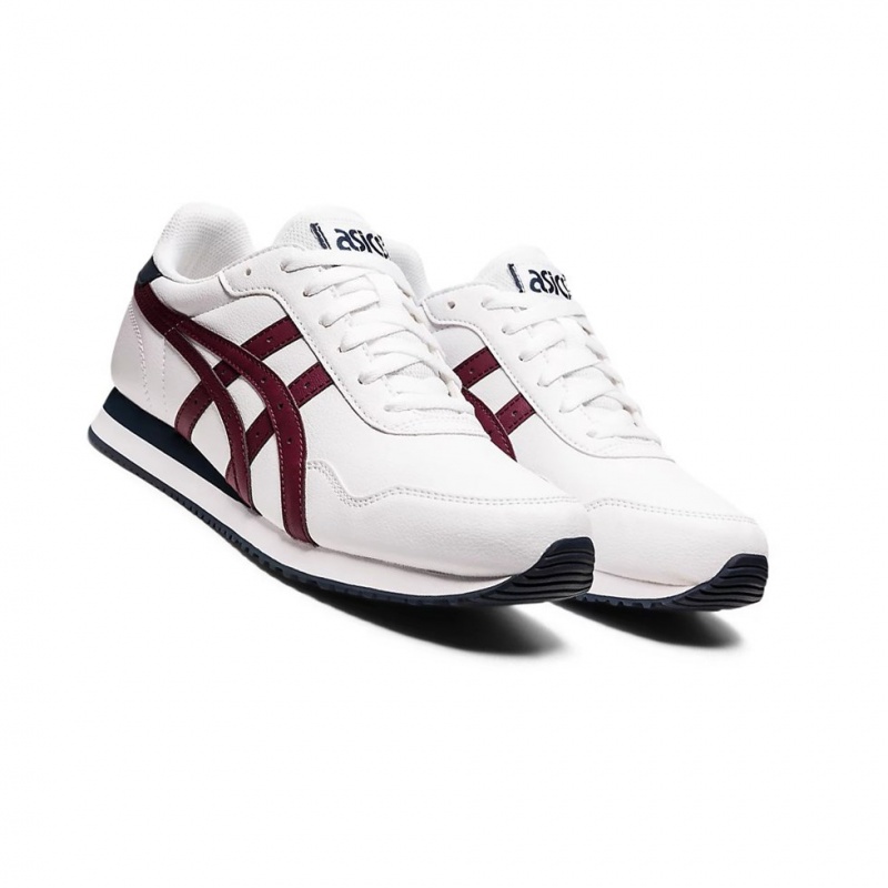 Basket Asics TIGER RUNNER Homme Blanche | NZDR62930