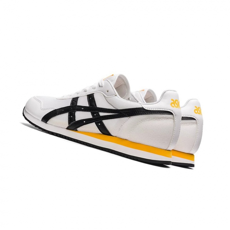 Basket Asics TIGER RUNNER Homme Blanche Noir | MWIX97283