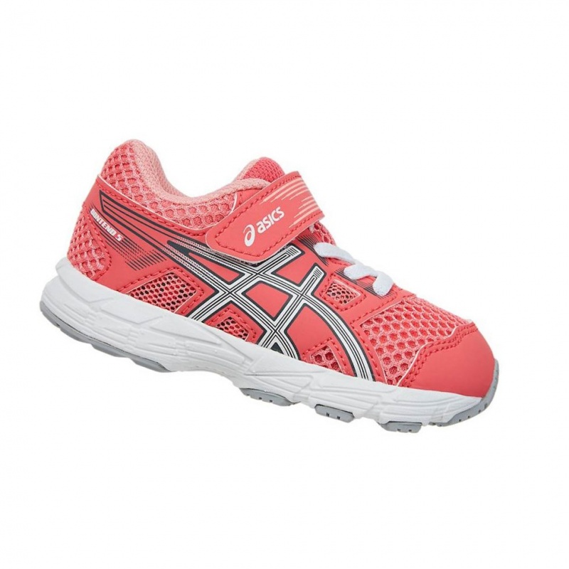 Chaussure Running Asics CONTEND 5 TS Enfant Rose | LHMQ94751