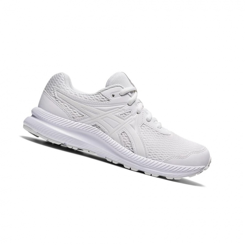 Chaussure Running Asics CONTEND 7 GS Enfant Blanche Blanche | PJRQ07841