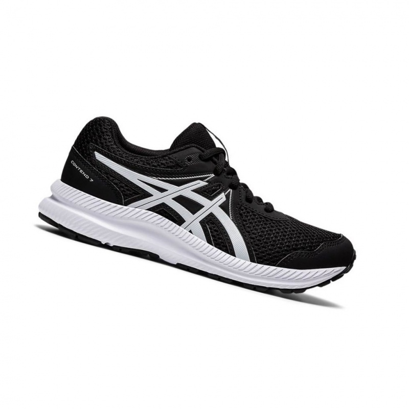 Chaussure Running Asics CONTEND 7 GS Enfant Noir | DKQP62470