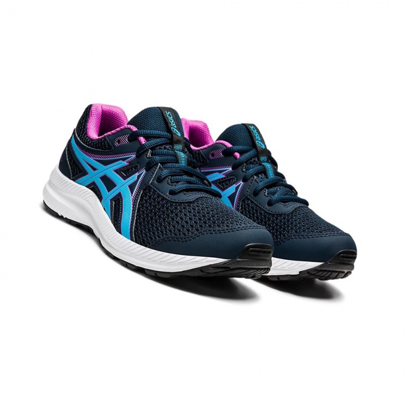 Chaussure Running Asics CONTEND 7 GS Enfant Bleu | HWBP58397