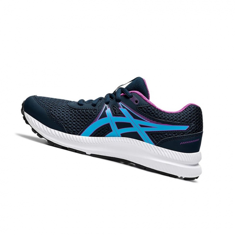 Chaussure Running Asics CONTEND 7 GS Enfant Bleu | HWBP58397