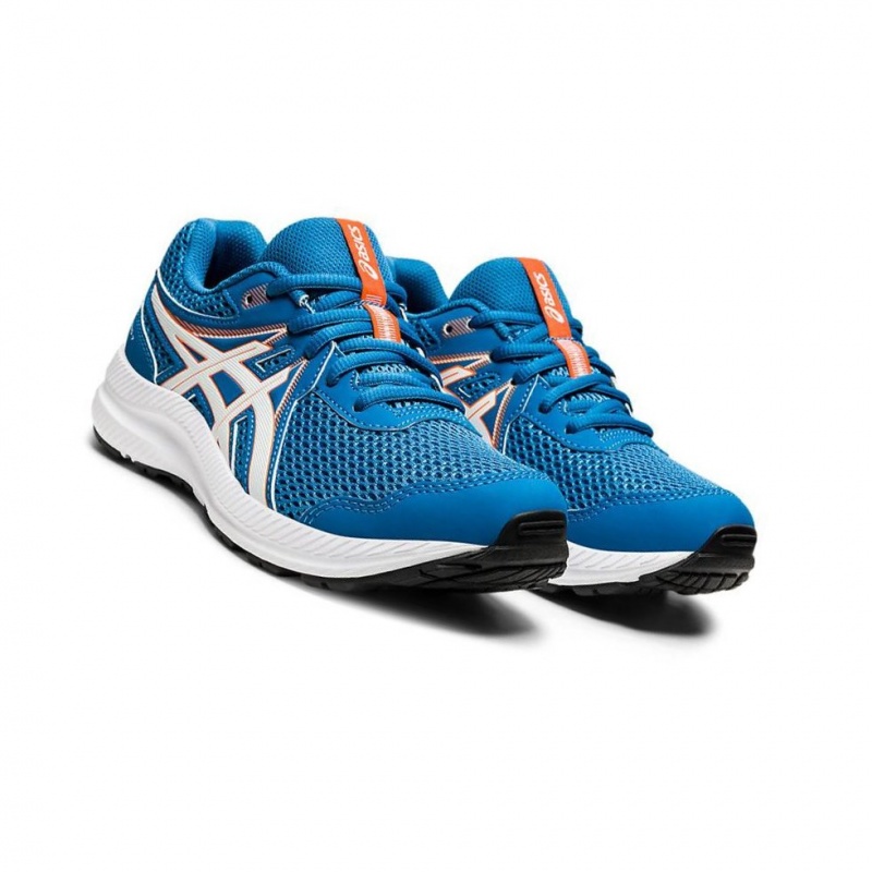 Chaussure Running Asics CONTEND 7 GS Enfant Bleu | GAZN93571