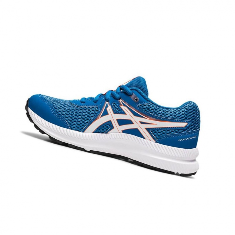 Chaussure Running Asics CONTEND 7 GS Enfant Bleu | GAZN93571