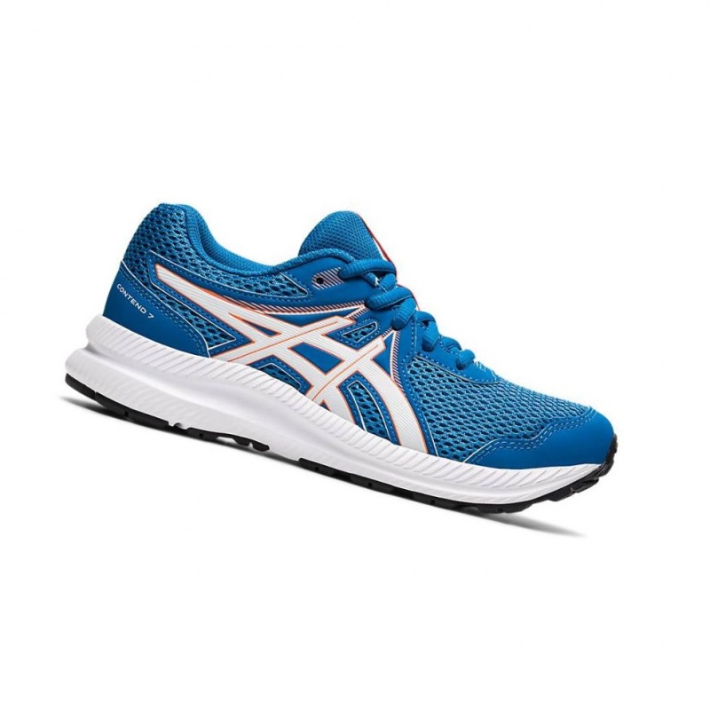 Chaussure Running Asics CONTEND 7 GS Enfant Bleu | GAZN93571