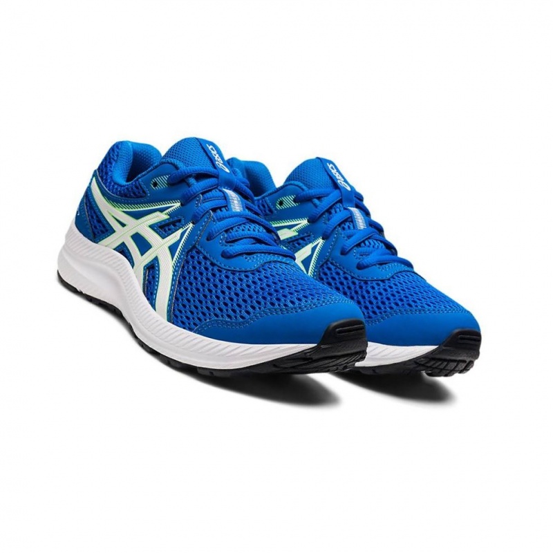 Chaussure Running Asics CONTEND 7 GS Enfant Bleu | USIK58320