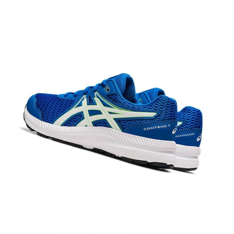 Chaussure Running Asics CONTEND 7 GS Enfant Bleu | USIK58320