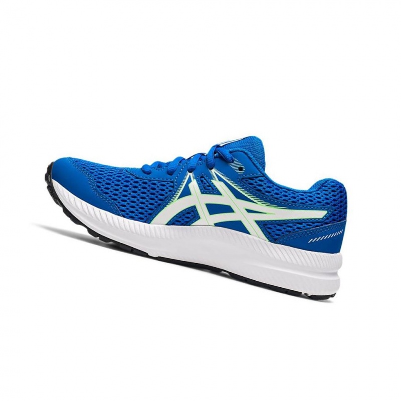 Chaussure Running Asics CONTEND 7 GS Enfant Bleu | USIK58320