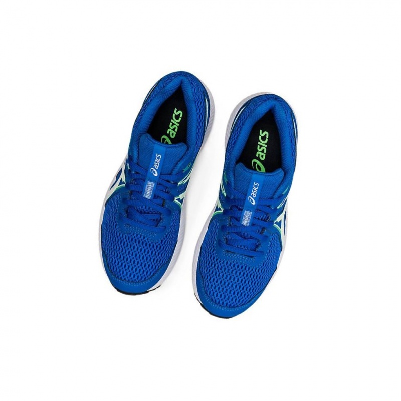 Chaussure Running Asics CONTEND 7 GS Enfant Bleu | USIK58320