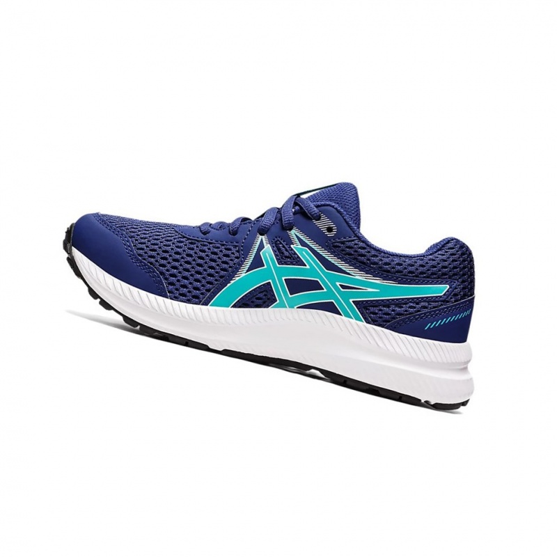 Chaussure Running Asics CONTEND 7 GS Enfant Bleu | VGOC86231