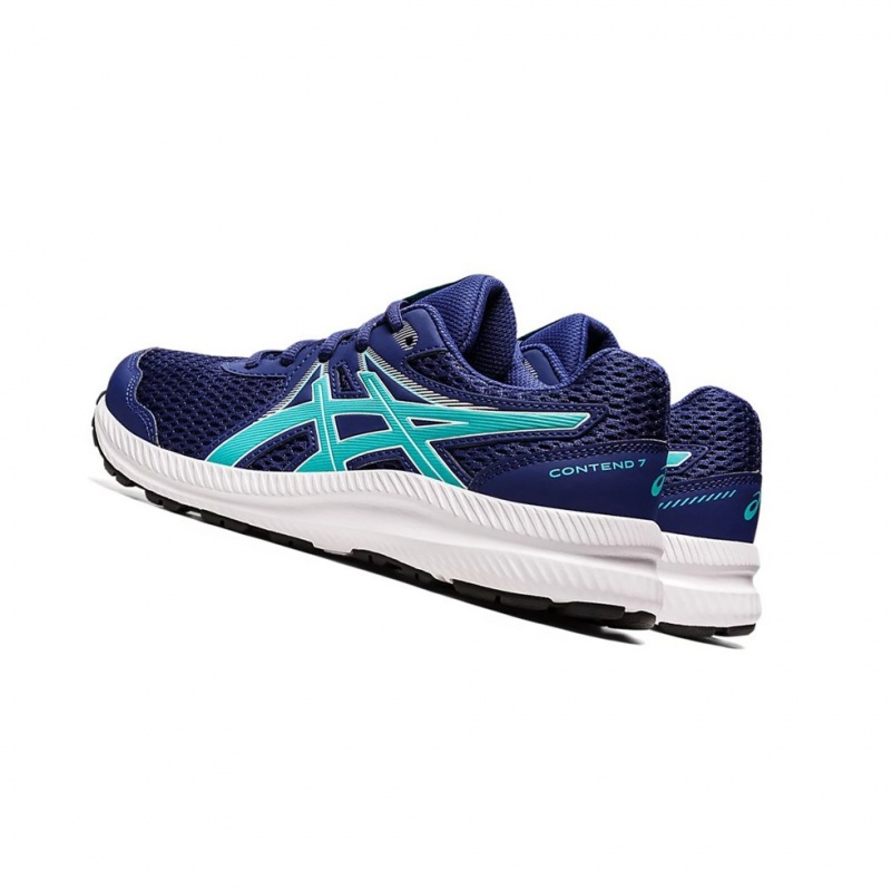 Chaussure Running Asics CONTEND 7 GS Enfant Bleu | VGOC86231