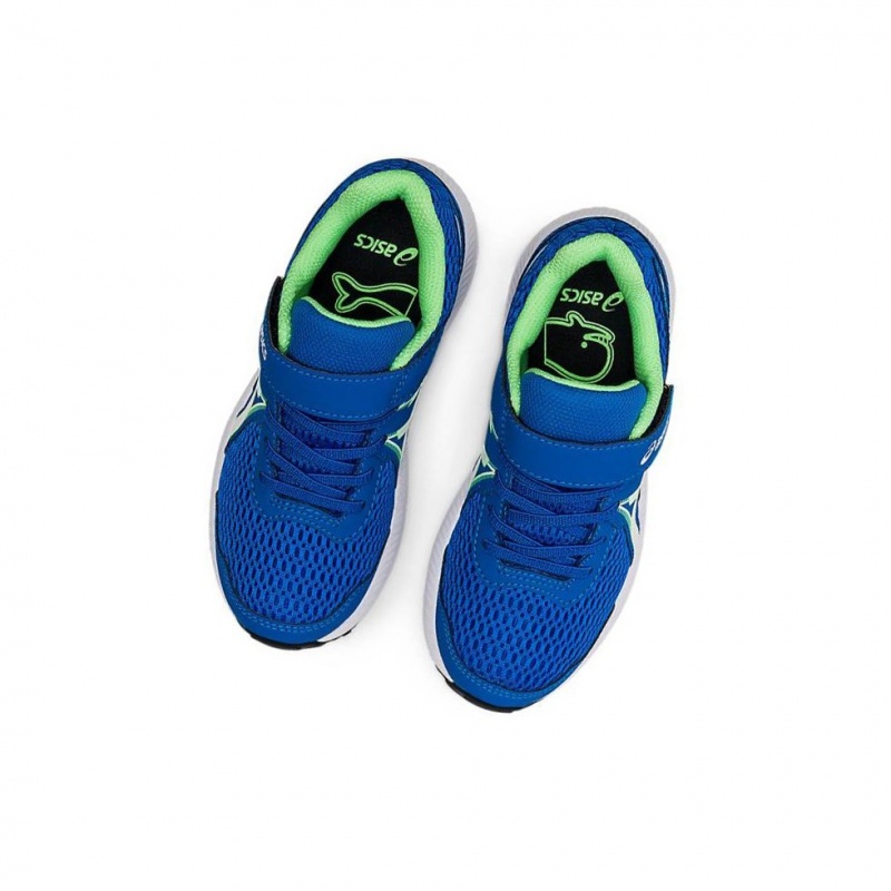 Chaussure Running Asics CONTEND 7 PS Enfant Bleu | VQEL75318