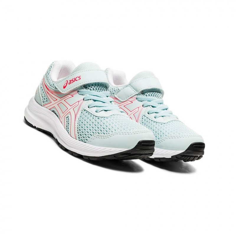 Chaussure Running Asics CONTEND 7 PS Enfant Turquoise Clair | LIYA14368