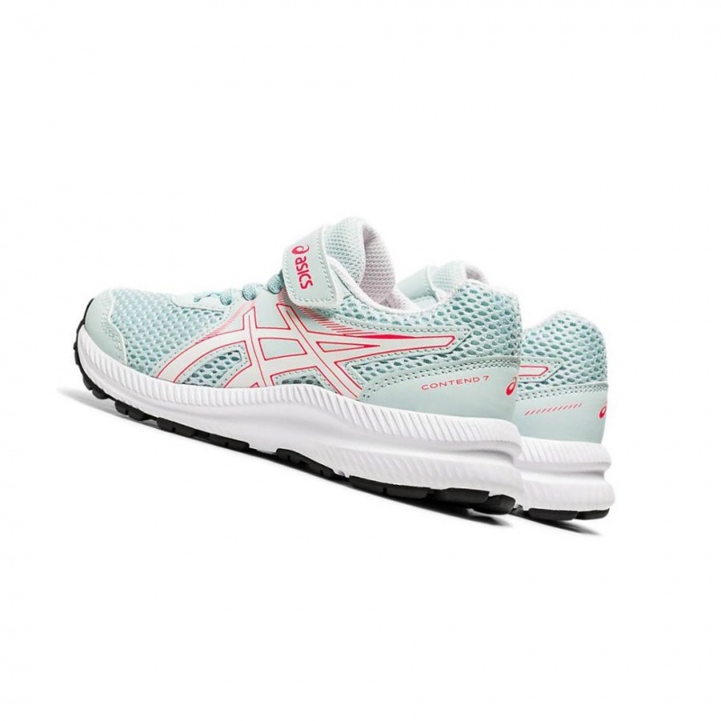 Chaussure Running Asics CONTEND 7 PS Enfant Turquoise Clair | LIYA14368