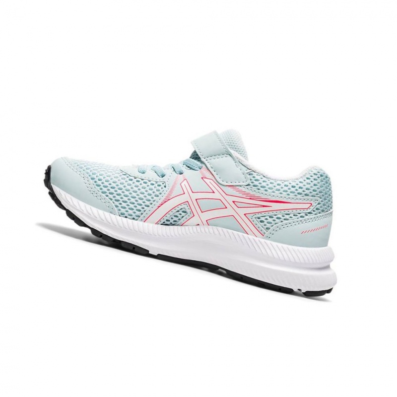 Chaussure Running Asics CONTEND 7 PS Enfant Turquoise Clair | LIYA14368