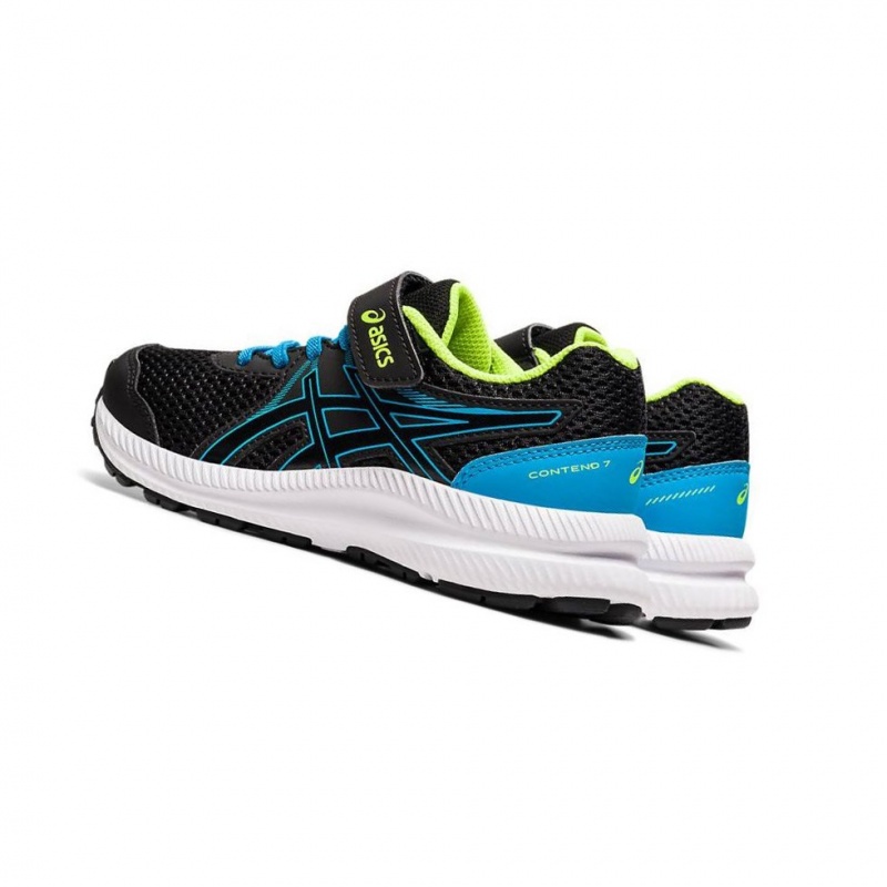 Chaussure Running Asics CONTEND 7 PS Enfant Noir | IDBT03615