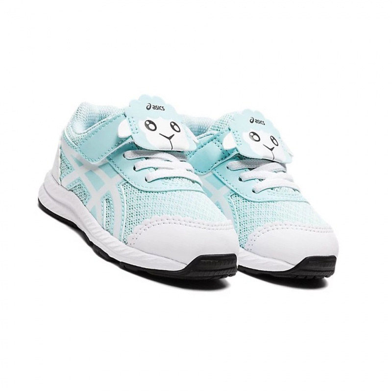 Chaussure Running Asics CONTEND 7 TODDLER Enfant Bleu Blanche | EQYZ58709