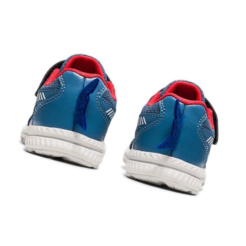 Chaussure Running Asics CONTEND 7 TS Enfant Bleu | UEBC57693