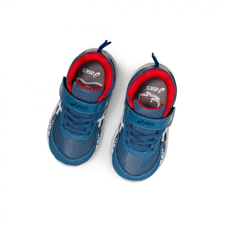 Chaussure Running Asics CONTEND 7 TS Enfant Bleu | UEBC57693