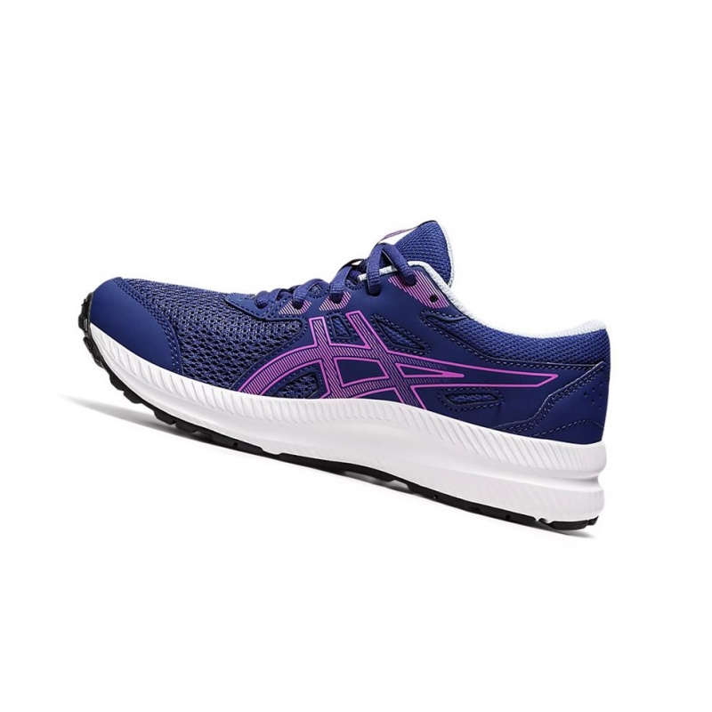 Chaussure Running Asics CONTEND 8 GS Enfant Bleu | JNIM84210