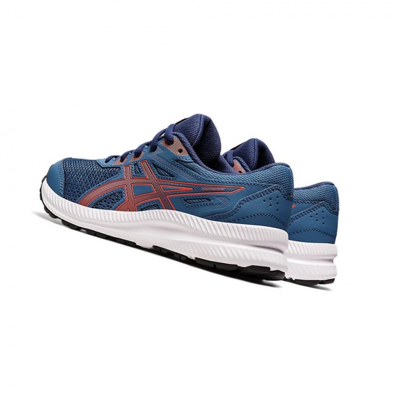 Chaussure Running Asics CONTEND 8 GS Enfant Azur | XREZ61904