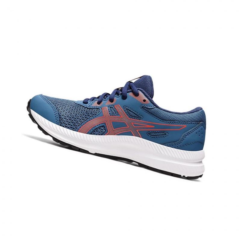 Chaussure Running Asics CONTEND 8 GS Enfant Azur | XREZ61904