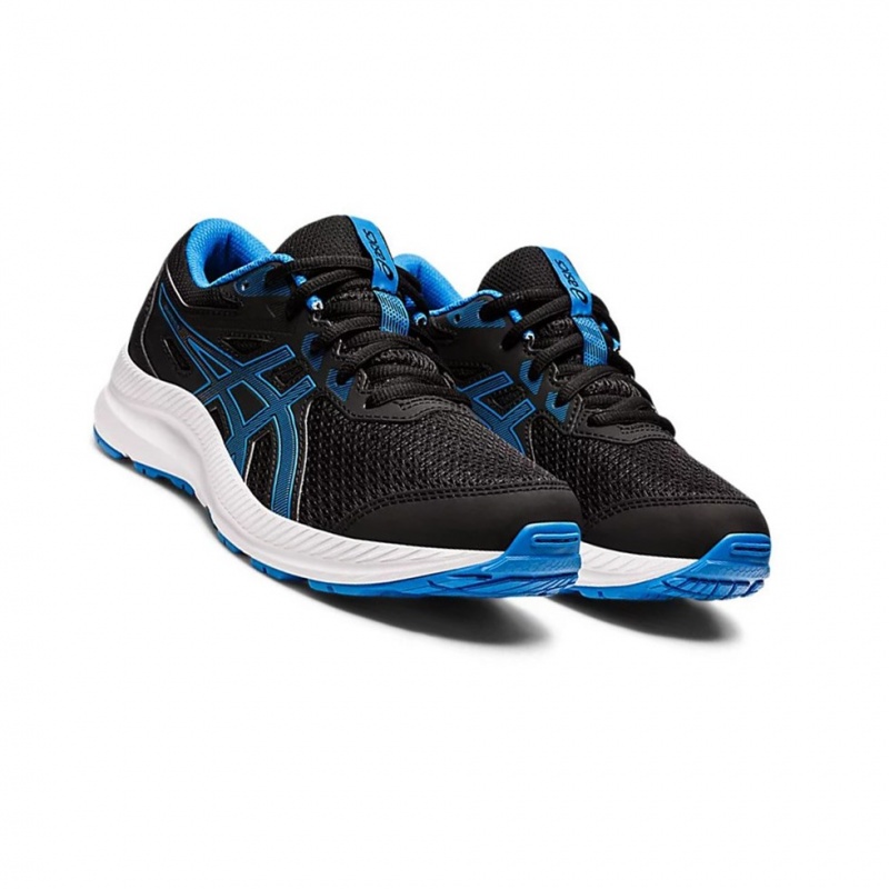 Chaussure Running Asics CONTEND 8 GS Enfant Noir Bleu | UPAR03786