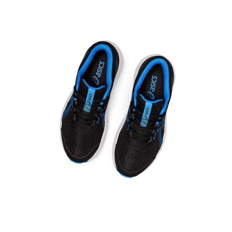 Chaussure Running Asics CONTEND 8 GS Enfant Noir Bleu | UPAR03786