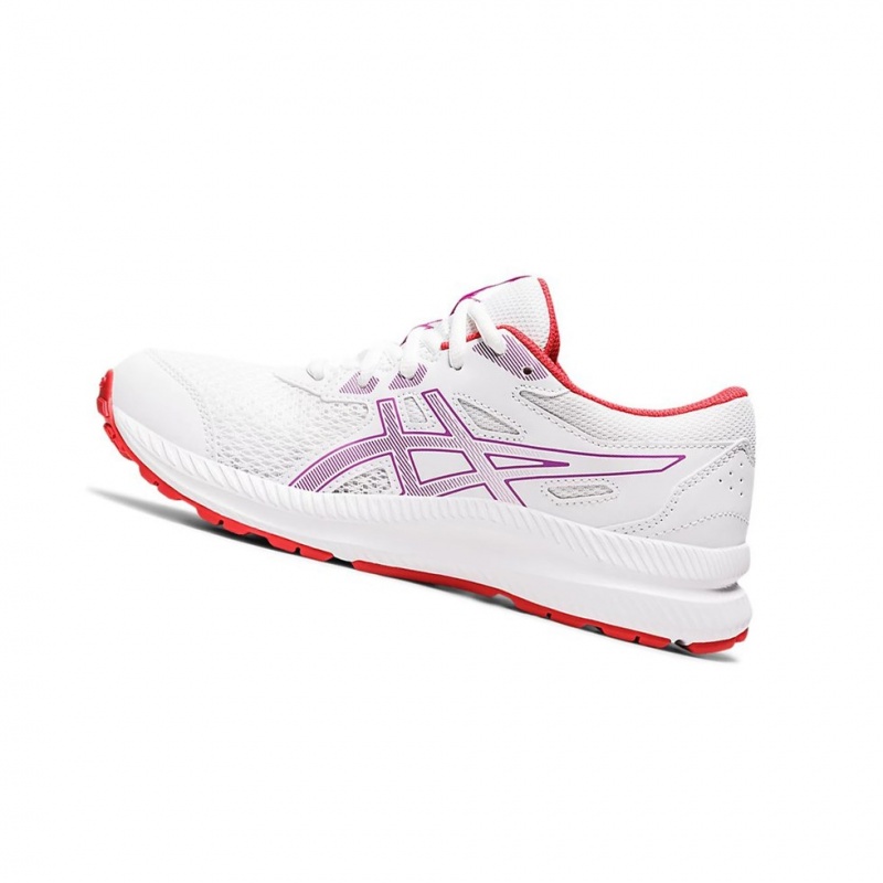 Chaussure Running Asics CONTEND 8 GS Enfant Blanche | IOST29048