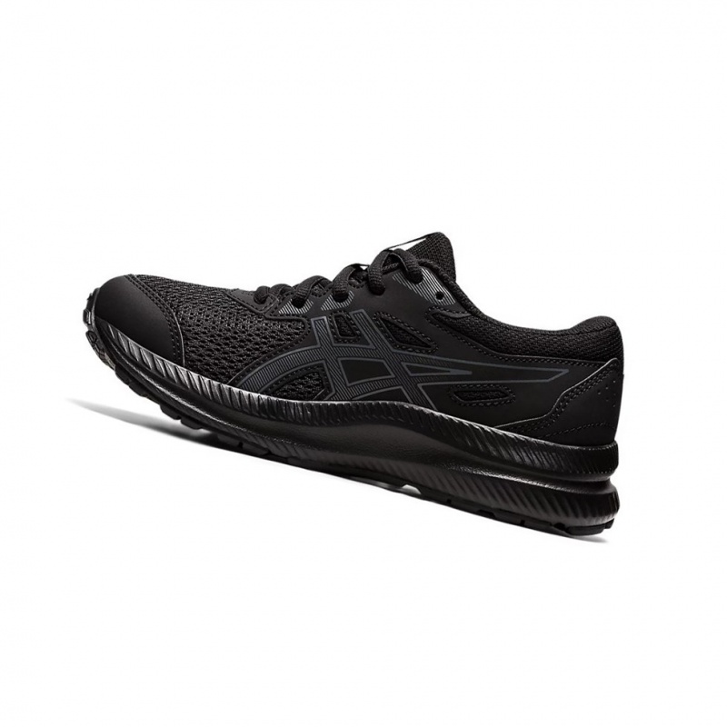 Chaussure Running Asics CONTEND 8 GS Enfant Noir Grise | AJTF09128