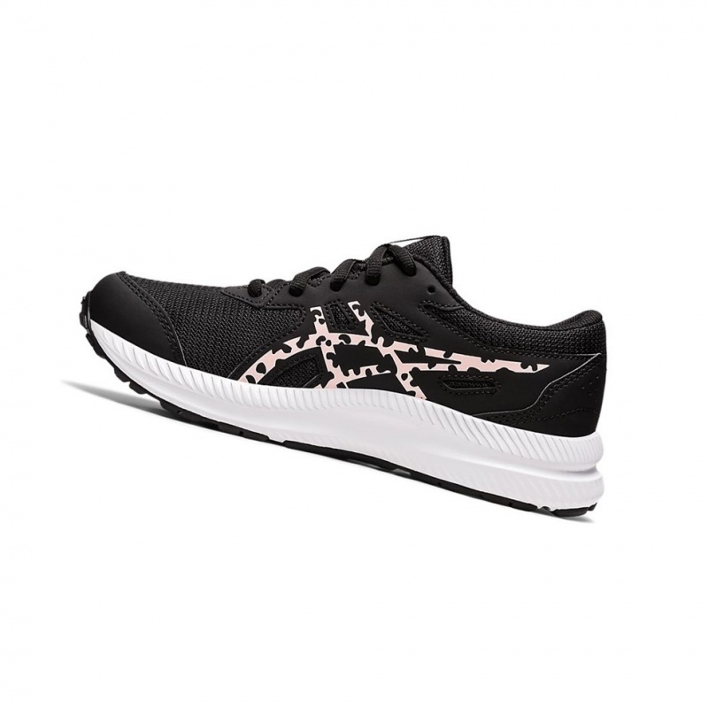 Chaussure Running Asics CONTEND 8 GS Enfant Noir Rose | DVCN02361