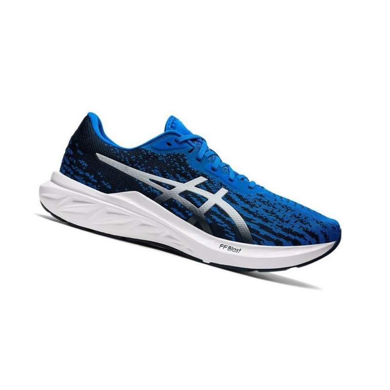 Chaussure Running Asics DYNABLAST Homme Bleu | NWLV75269