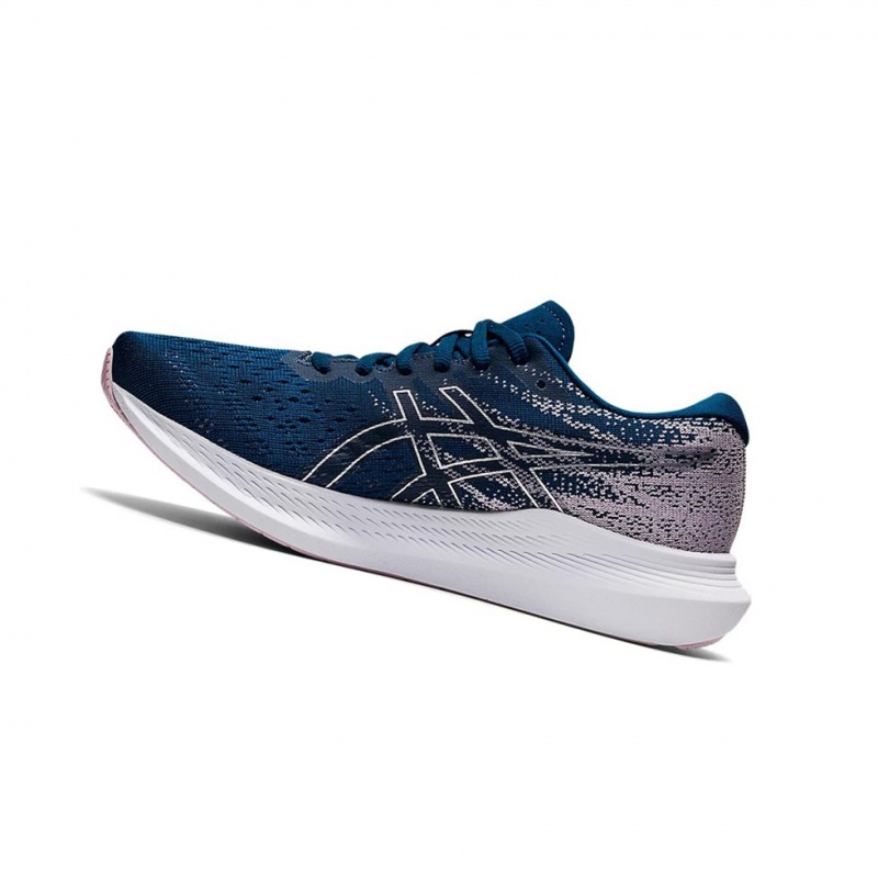 Chaussure Running Asics EvoRide 3 Femme Bleu Argent | MYLD61789