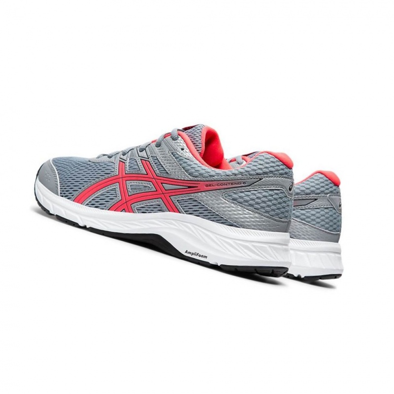 Chaussure Running Asics GEL-CONTEND 6 Femme Grise | TBMF08571