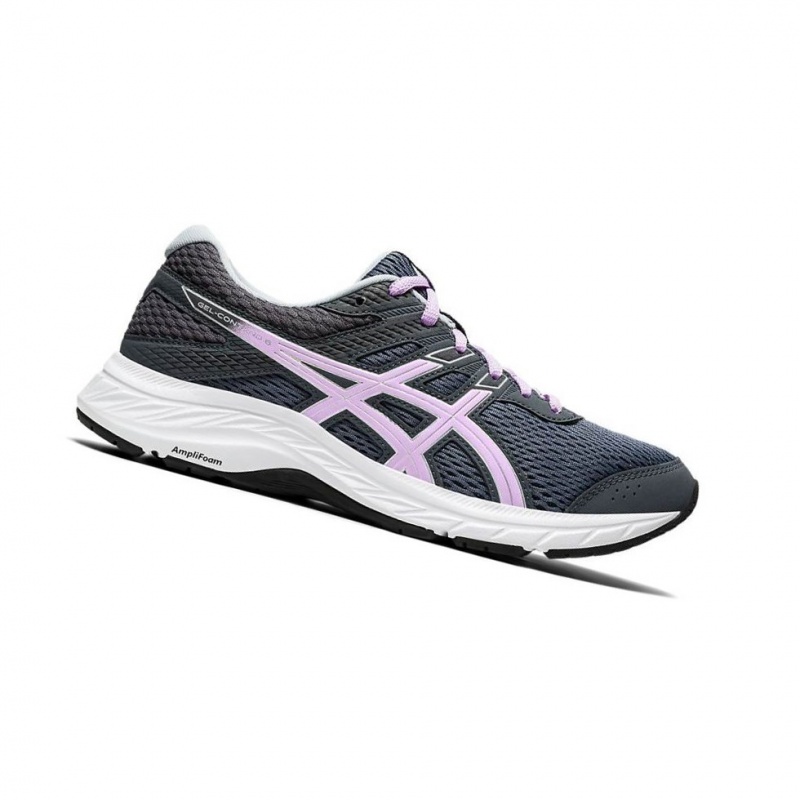 Chaussure Running Asics GEL-CONTEND 6 Femme Grise | HJCQ13586