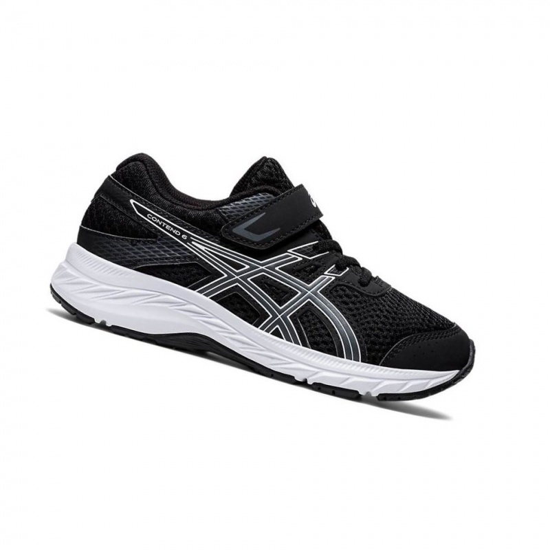 Chaussure Running Asics GEL-CONTEND 6 PS Enfant Noir | OYDJ84019