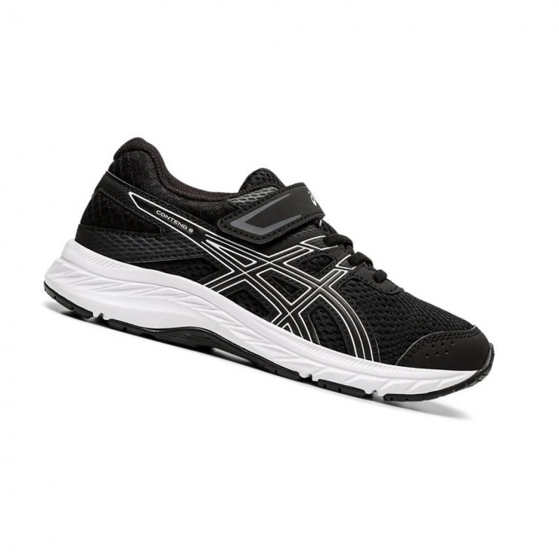 Chaussure Running Asics GEL-CONTEND 6 PS Enfant Noir | EAIJ92158