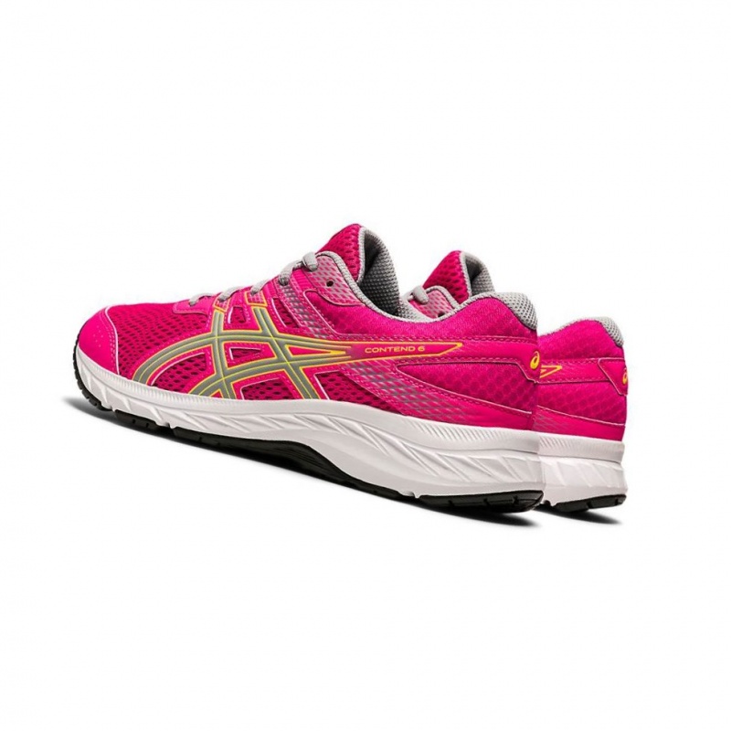 Chaussure Running Asics GEL-CONTEND 6 TS Enfant Rose | KQLI58367